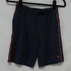 OLD NAVY - Active - Go Dry | large (10-12) | Navy Sport Shorts | Orange Stripes